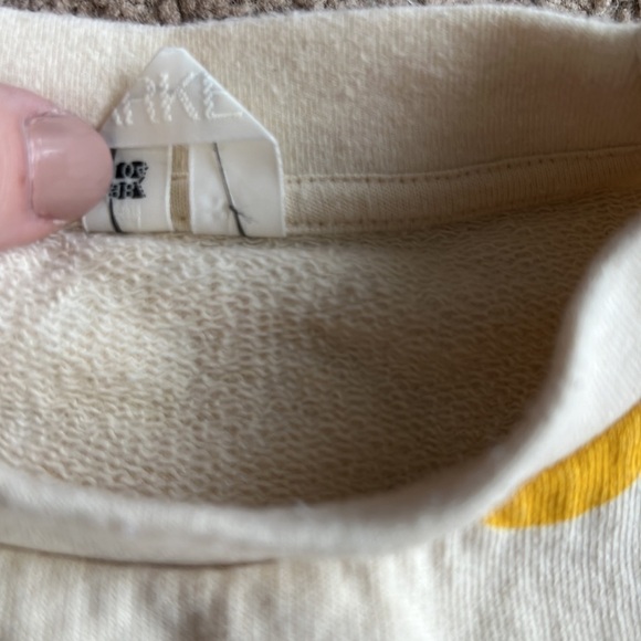 Arket Puff Sweatshirt Yellow Dot Floral - Picture 5 of 6